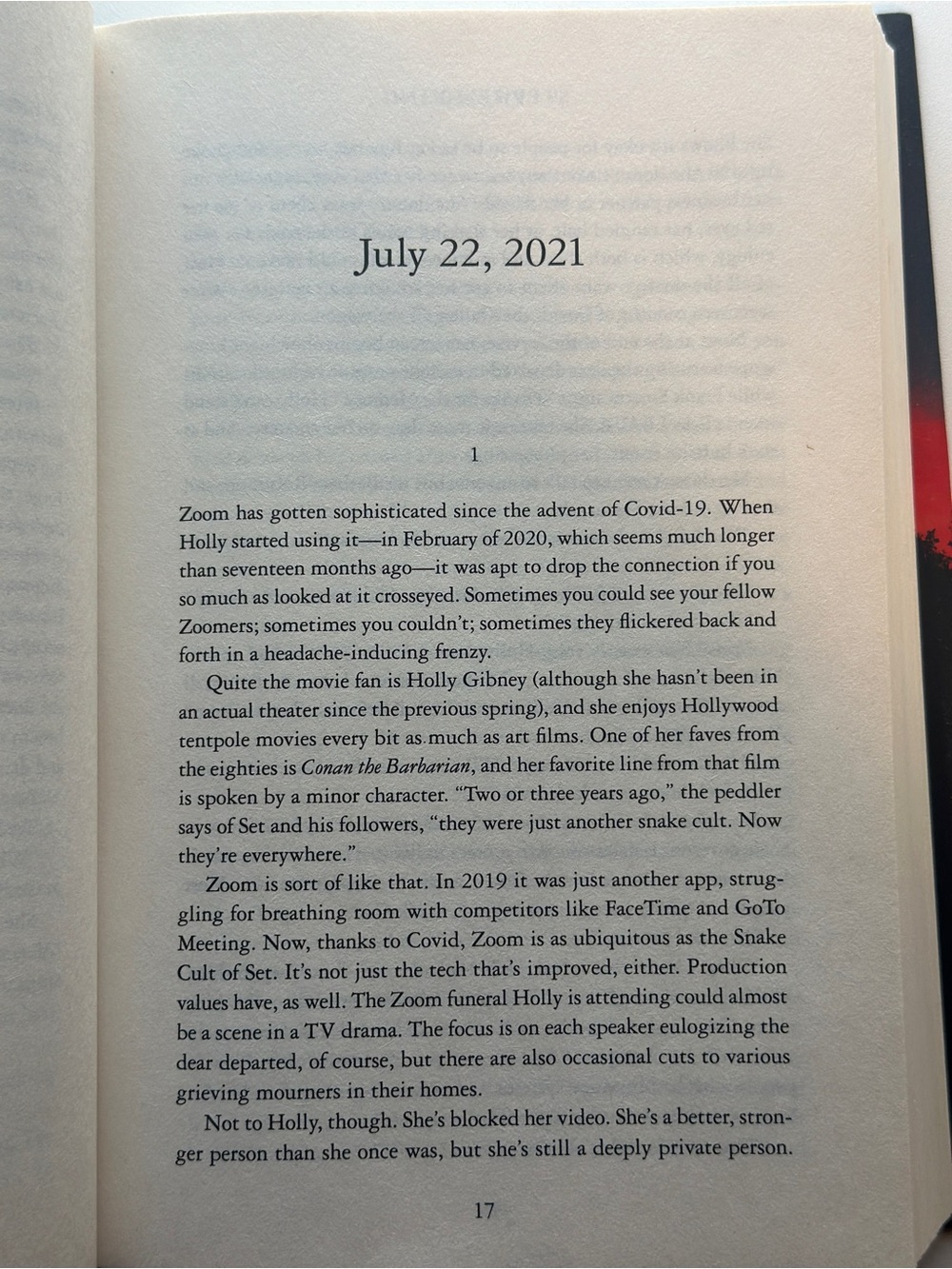 Holly by Stephen King | Fiction, Thriller | Hardcover Book - Picture 11 of 11